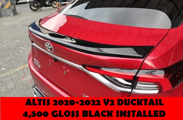V2 DUCKTAIL ALTIS 2020-2022